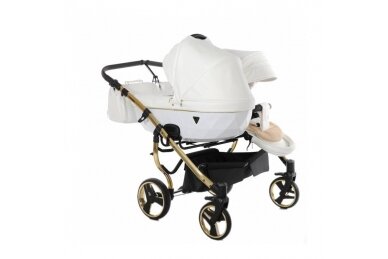 Stroller for twins and toddler JUNAMA DIAMOND  INDIVIDUAL DUO 06, 3 in1 19