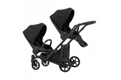 Stroller for twins and toddler KUNERT IVENTO DUO 2in1, Eco Black Pearl 8