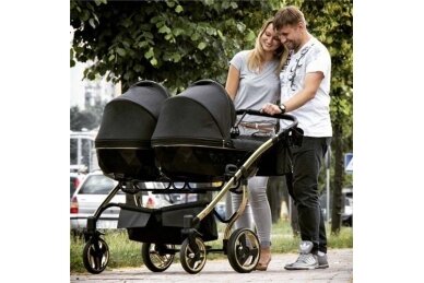 Stroller for twins and toddler JUNAMA DIAMOND S-LINE DUO 3 in 1 10