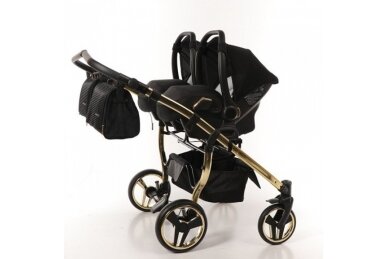 Stroller for twins and toddler JUNAMA DIAMOND S-LINE DUO 3 in 1 9