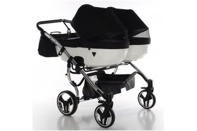 Stroller for twins and toddler JUNAMA DIAMOND S-LINE DUO  04,  3in1 2