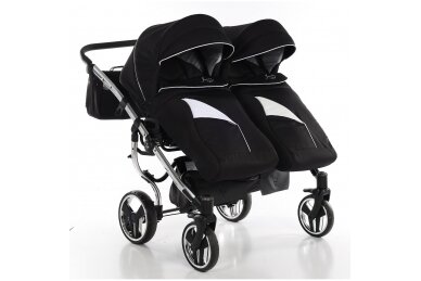 Stroller for twins and toddler JUNAMA DIAMOND S-LINE DUO  04,  3in1 4
