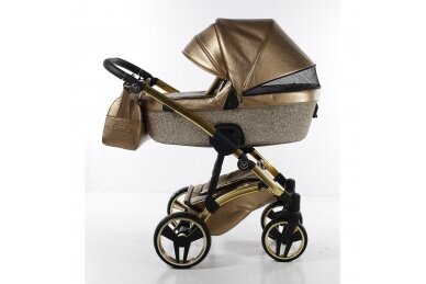 Stroller Junama GLITTER 04, 3in1 3