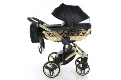 Stroller JUNAMA HAND CRAFT BLACK GOLD 3 in1 7