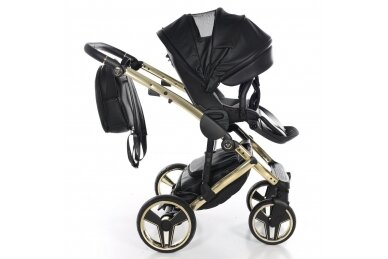 Stroller JUNAMA HAND CRAFT BLACK GOLD 3 in1 10