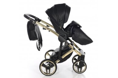 Stroller JUNAMA HAND CRAFT BLACK GOLD 3 in1 9