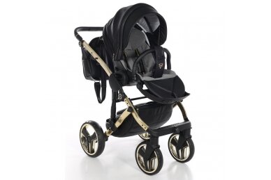 Stroller JUNAMA HAND CRAFT BLACK GOLD 3 in1 5