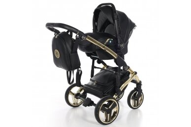 Stroller JUNAMA HAND CRAFT BLACK GOLD 3 in1 17