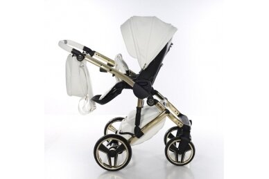 Stroller JUNAMA  HAND CRAFT WHITE GOLD 3 in1 13