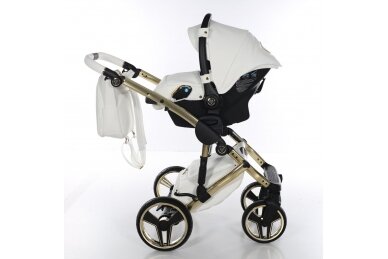 Stroller JUNAMA  HAND CRAFT WHITE GOLD 3 in1 15