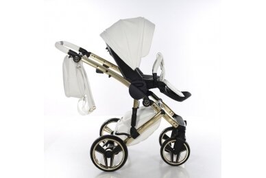 Stroller JUNAMA  HAND CRAFT WHITE GOLD 3 in1 10