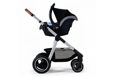 Stroller Kinderkraft EVERYDAY 2in1, Dark grey 13