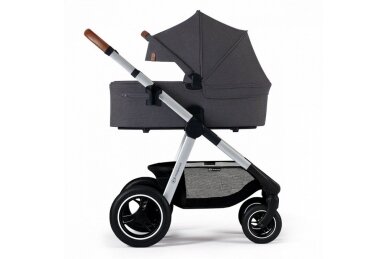 Stroller Kinderkraft EVERYDAY 2in1, Dark grey 2