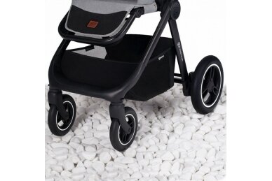 Stroller Kinderkraft EVERYDAY 2in1, Dark grey 15