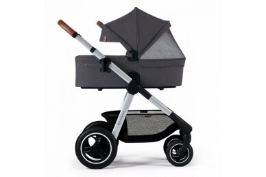 Stroller Kinderkraft EVERYDAY 2in1, Dark grey 3