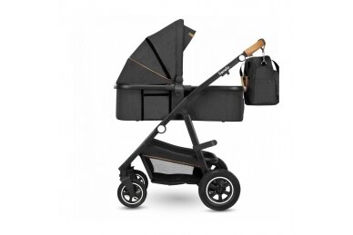 Stroller Lionelo AMBER 3in1 Graphite 4