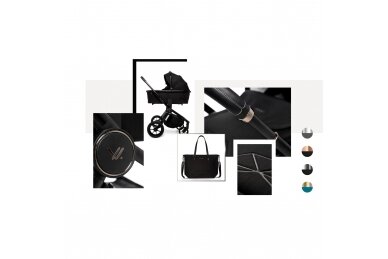 Stroller MUUVO Quick SE 2, Sunset Black, 2in1 16