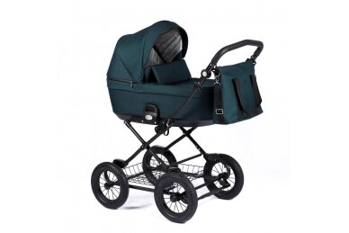 Stroller Nord Comfort Plus Chassis 2in1, Emerald Green