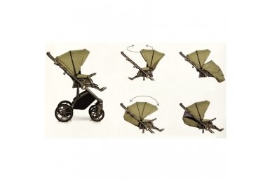 Stroller Roan BASS NEXT Beige 2in1 6