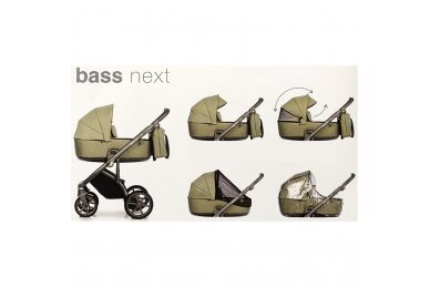 Stroller Roan BASS NEXT Misty Mood 2in1 5