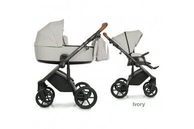 Stroller Roan BASS NEXT Next Ivory 2in1