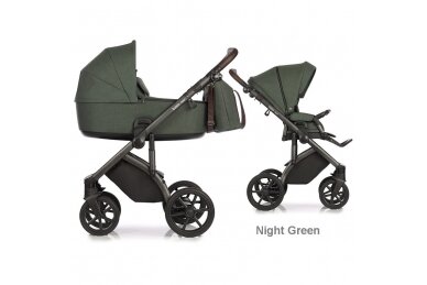 Stroller Roan BASS NEXT Night Green 2in1