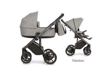 Stroller Roan BASS NEXT Titanium 2in1