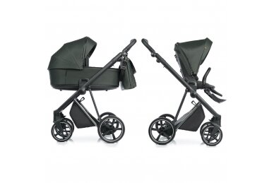 Stroller Roan IVI Black Forest 2in1