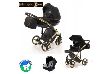 Stroller JUNAMA DIAMOND S LINE 3 in 1