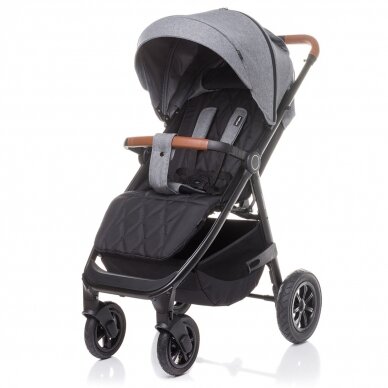 Vežimėlis 4baby STINGER AIR Grey