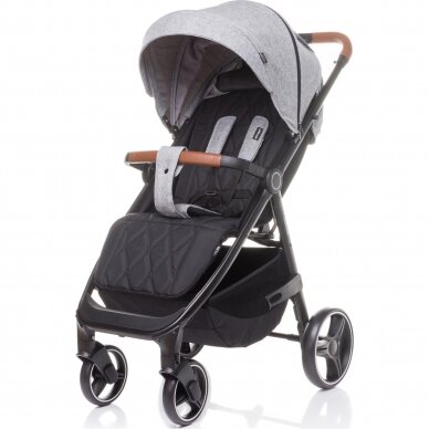 Vežimėlis 4baby STINGER Light Grey