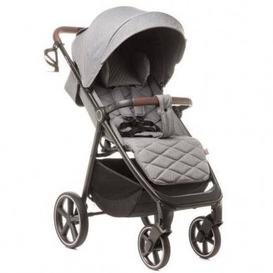 Vežimėlis 4baby STINGER PRO Melage Grey