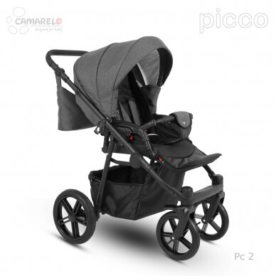 Коляска Camarelo PICCO-2, 3in1 4