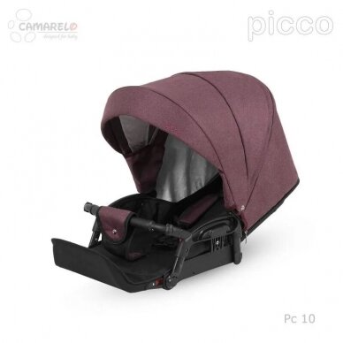 Коляска Camarelo PICCO-10, 3in1 4