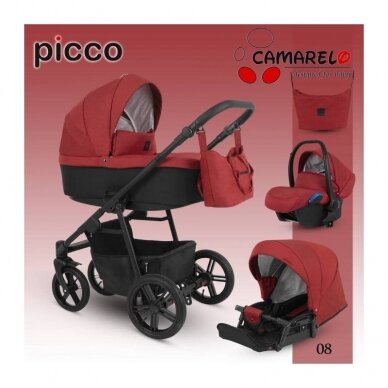 Коляска Camarelo PICCO-8, 3in1 1