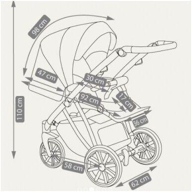 Коляска Camarelo ZEO-06, 3in1 6