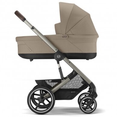 Vežimėlis CYBEX Balios S LUX ALMOND BEIGE 2in1 2