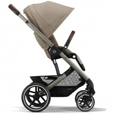 Vežimėlis CYBEX Balios S LUX ALMOND BEIGE 2in1 7