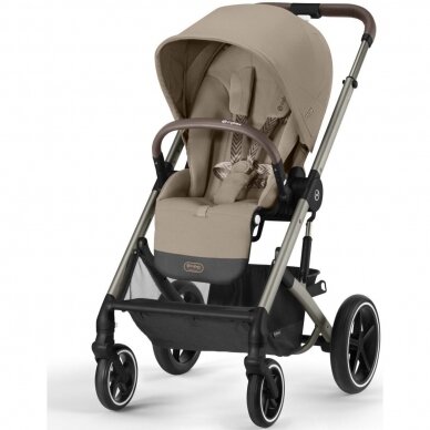 Vežimėlis CYBEX Balios S LUX ALMOND BEIGE 2in1 6