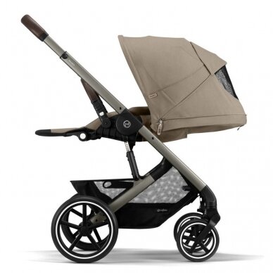 Vežimėlis CYBEX Balios S LUX ALMOND BEIGE 2in1 9