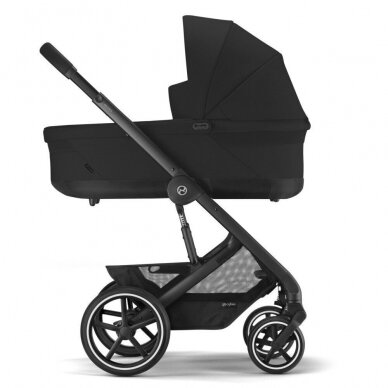 Vežimėlis CYBEX Balios S Lux MOON BLACK 4in1 1