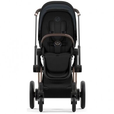 Vežimėlis CYBEX  Priam V4  Sepia Black/Frame Rose Gold 2in1 7