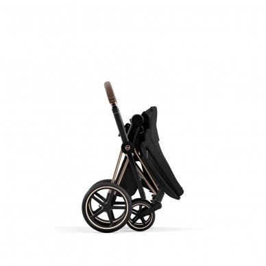 Vežimėlis CYBEX  Priam V4  Sepia Black/Frame Rose Gold 2in1 13