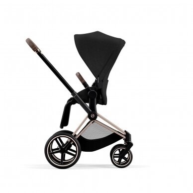 Коляска CYBEX  Priam V4  Sepia Black/Frame Rose Gold 2in1 8