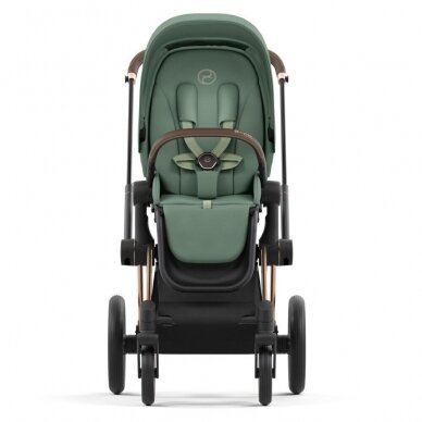 Vežimėlis Cybex Priam V4 LEAF GREEN Frame Matt Black 2in1 7