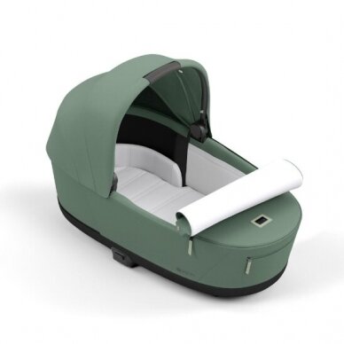 Vežimėlis Cybex Priam V4 LEAF GREEN Frame Rose Gold 3in1 4