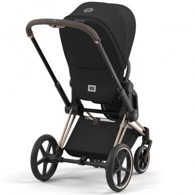 Vežimėlis CYBEX  Priam V4 Sepia Black/Frame Rose Gold 3in1 4