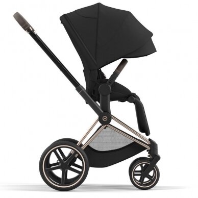 Vežimėlis CYBEX  Priam V4 Sepia Black/Frame Rose Gold 3in1 5