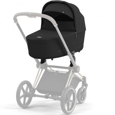 Vežimėlis CYBEX  Priam V4 Sepia Black/Frame Rose Gold 3in1 1