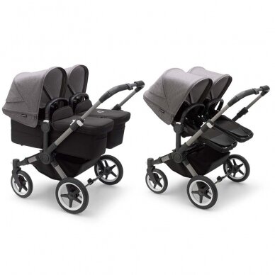 Коляска ля двойни Bugaboo Donkey 5 Twins 2in1